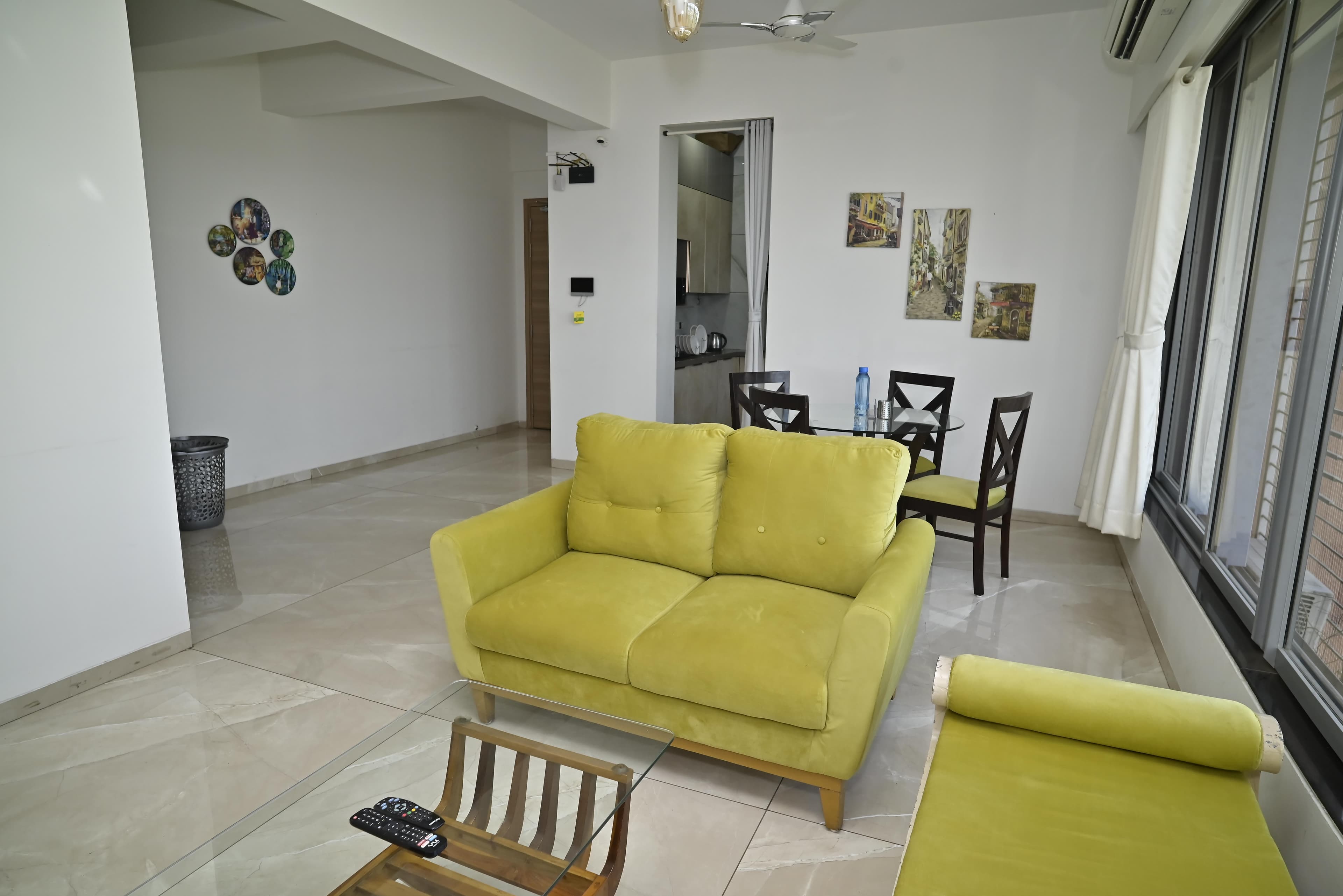 Serviced Apartment Bedroom - Kharghar (Lake View) - 4