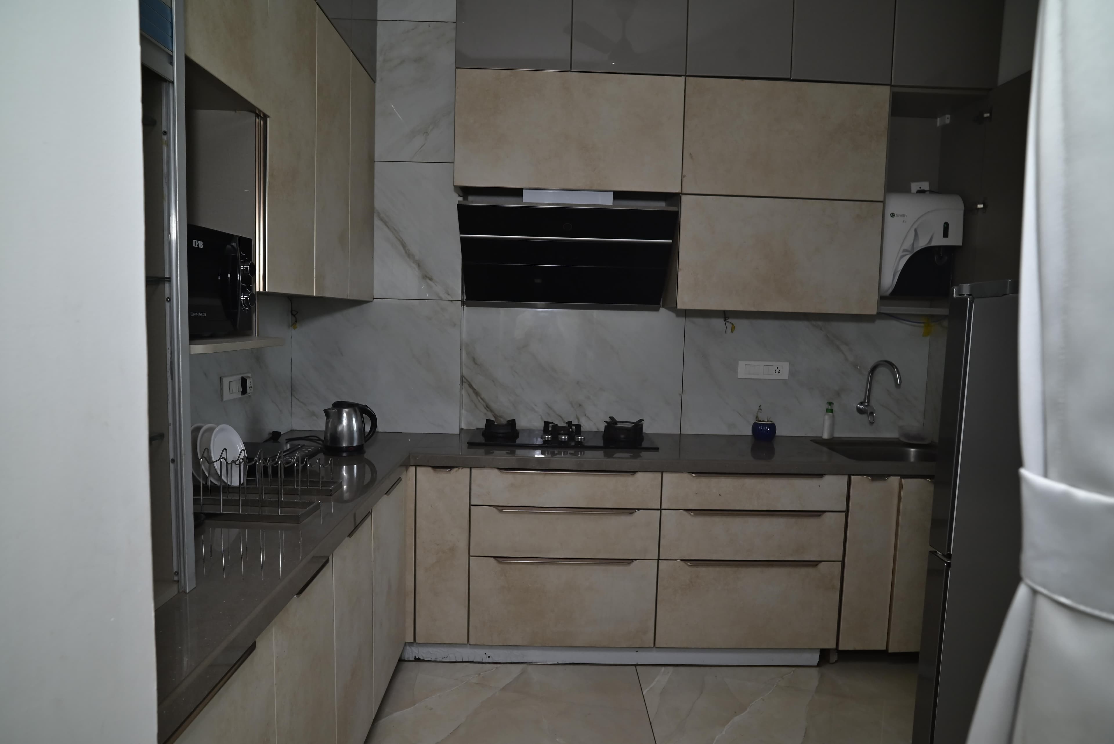 Serviced Apartment Bedroom - Kharghar (Lake View) - 14
