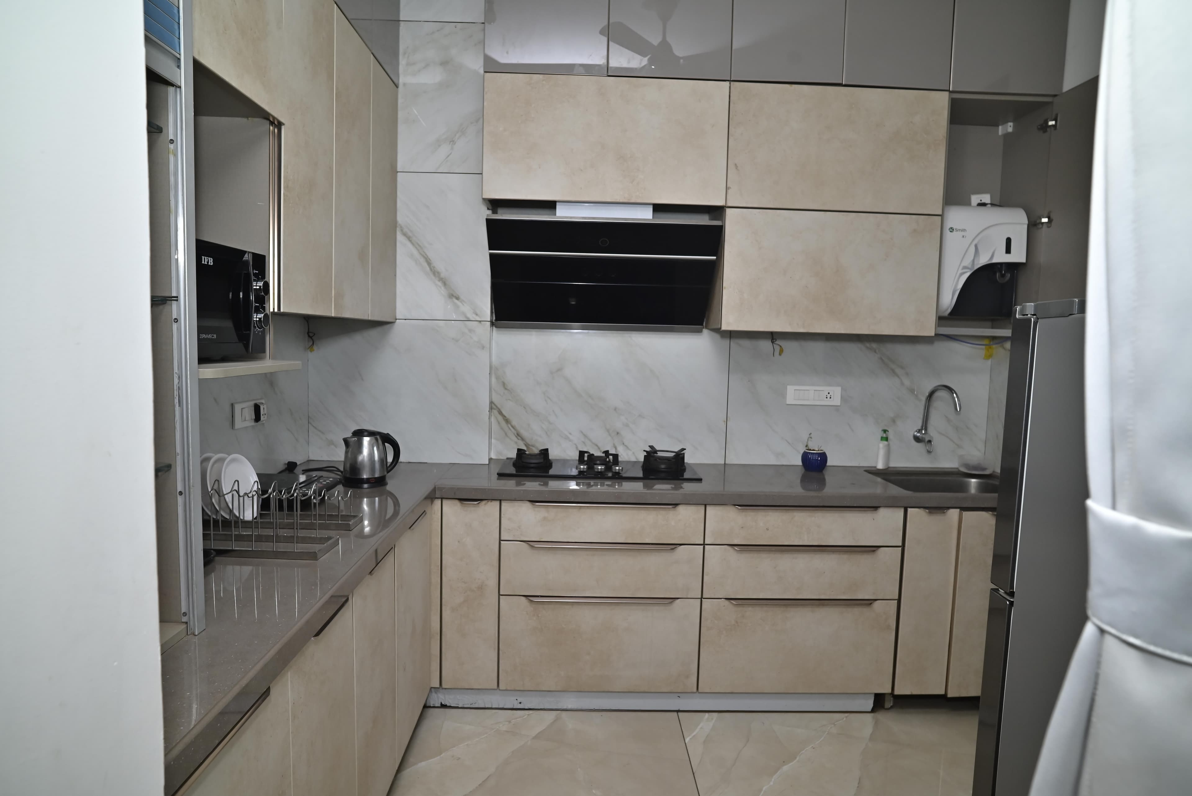 Serviced Apartment Bedroom - Kharghar (Lake View) - 15
