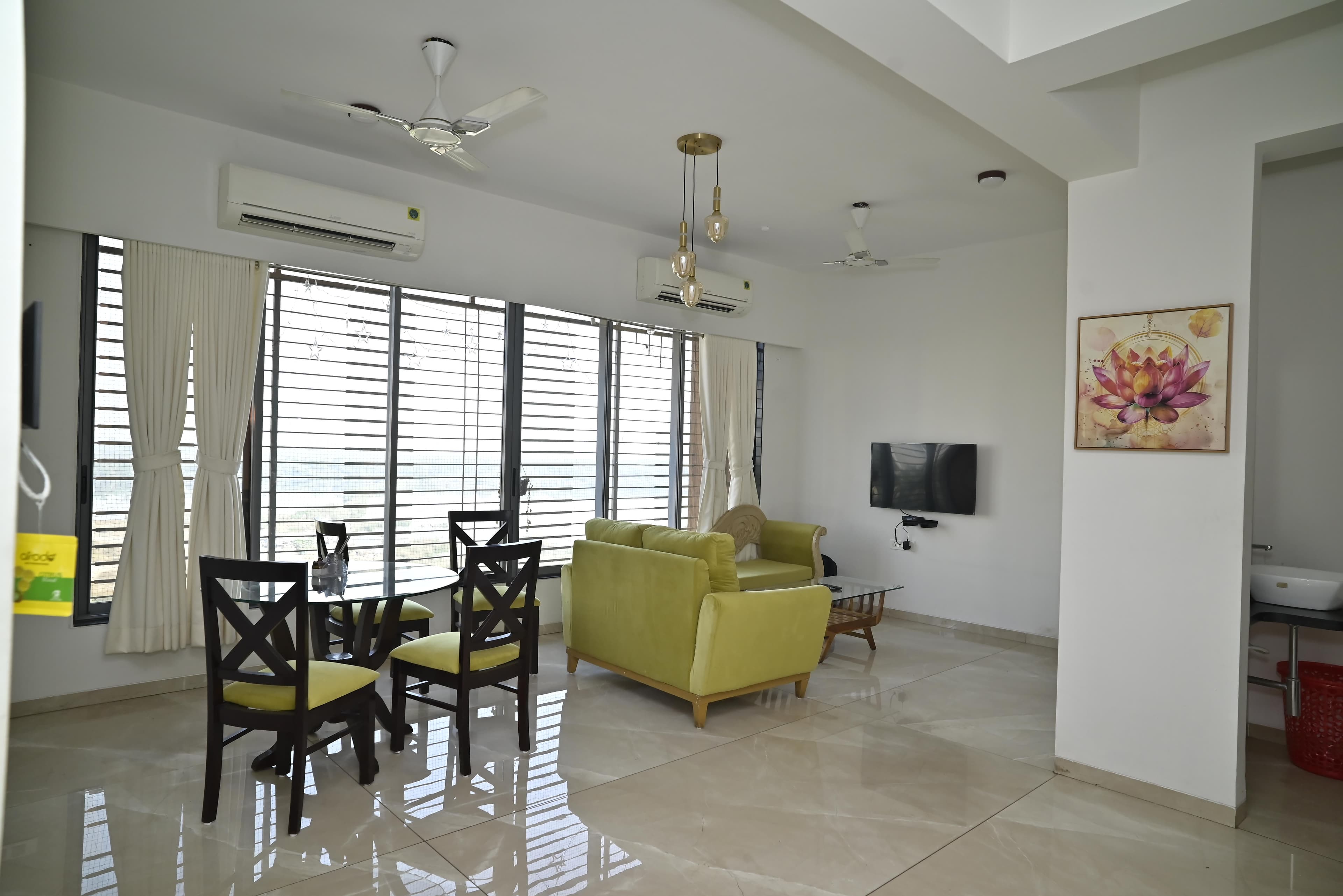 Serviced Apartment Bedroom - Kharghar (Lake View) - 24
