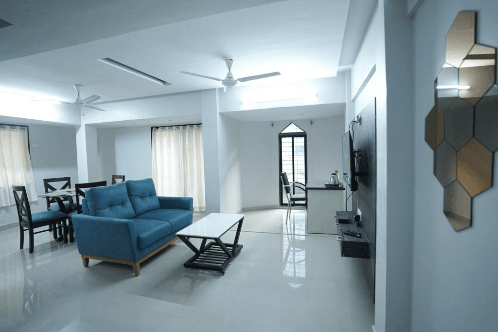 Duplex Serviced Apartment Bedroom - Vashi