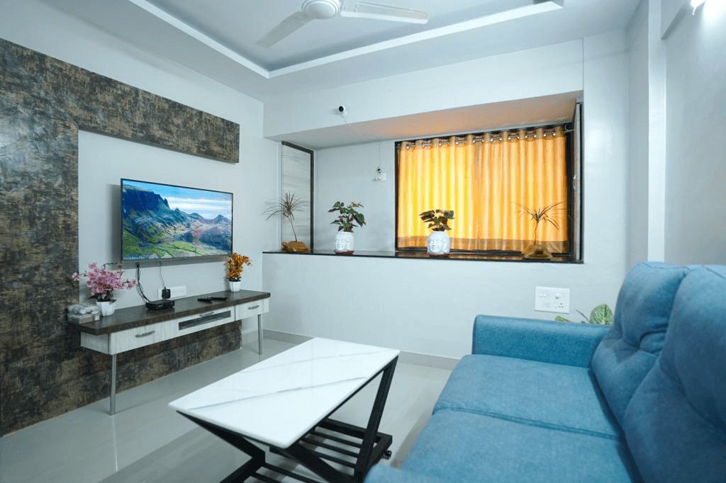 Duplex Serviced Apartment Bedroom - Vashi - 4