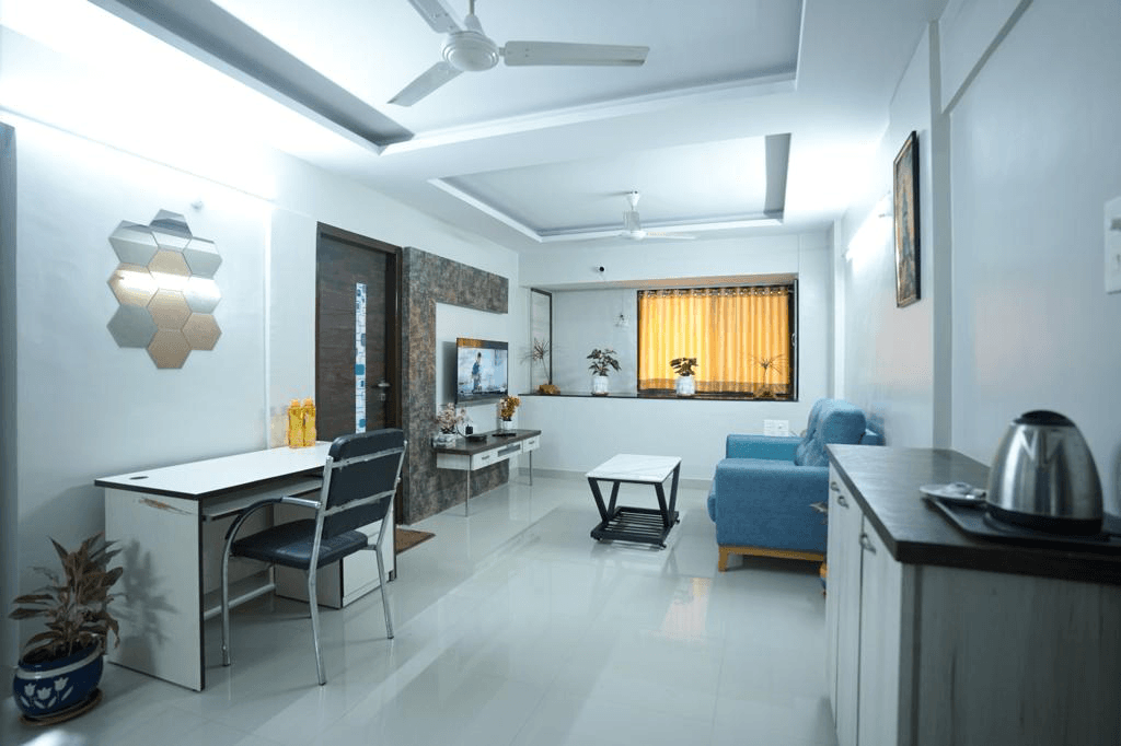 Duplex Serviced Apartment Bedroom - Vashi - 5