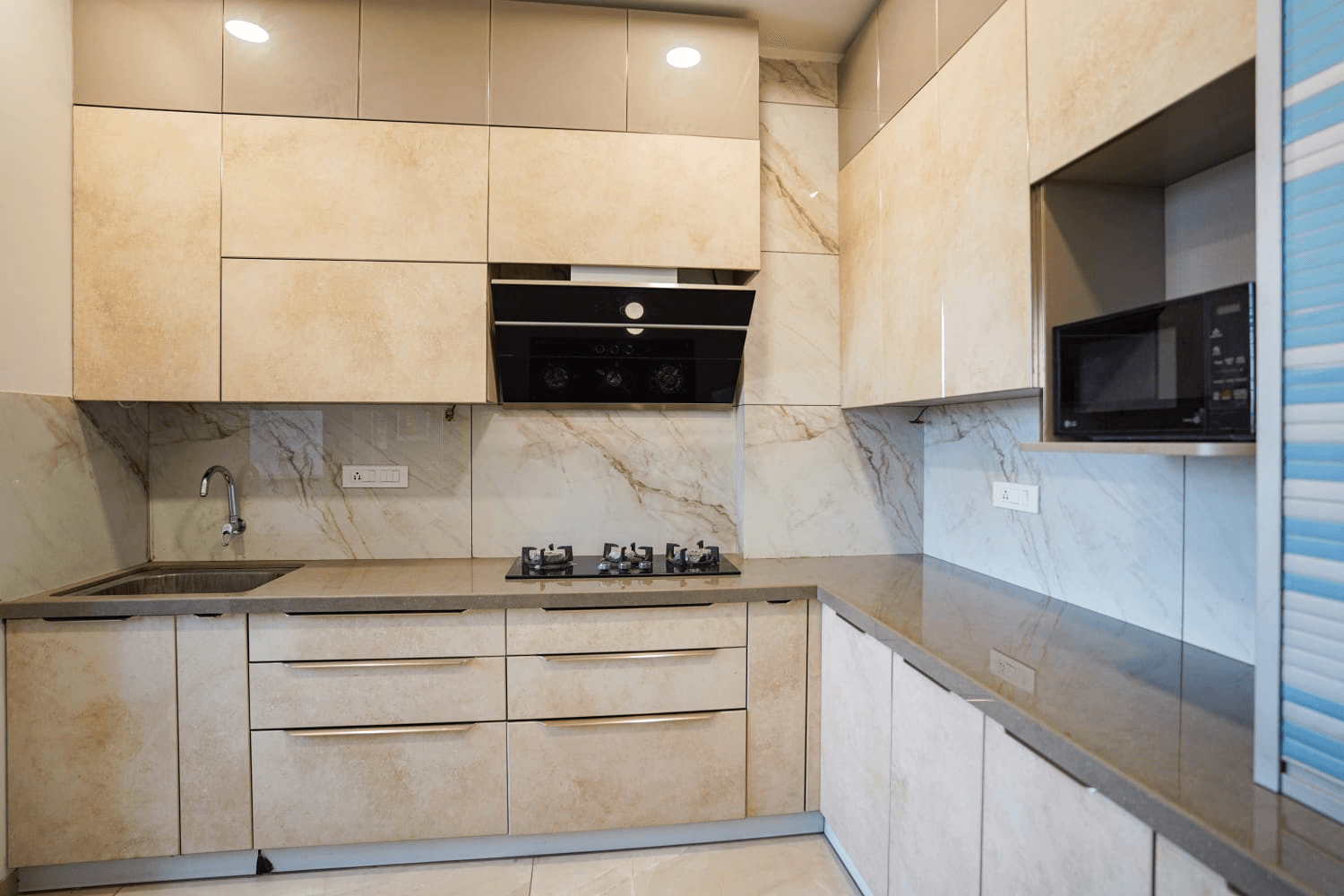 Serviced Apartment Bedroom - Kharghar (Lake View) - 13