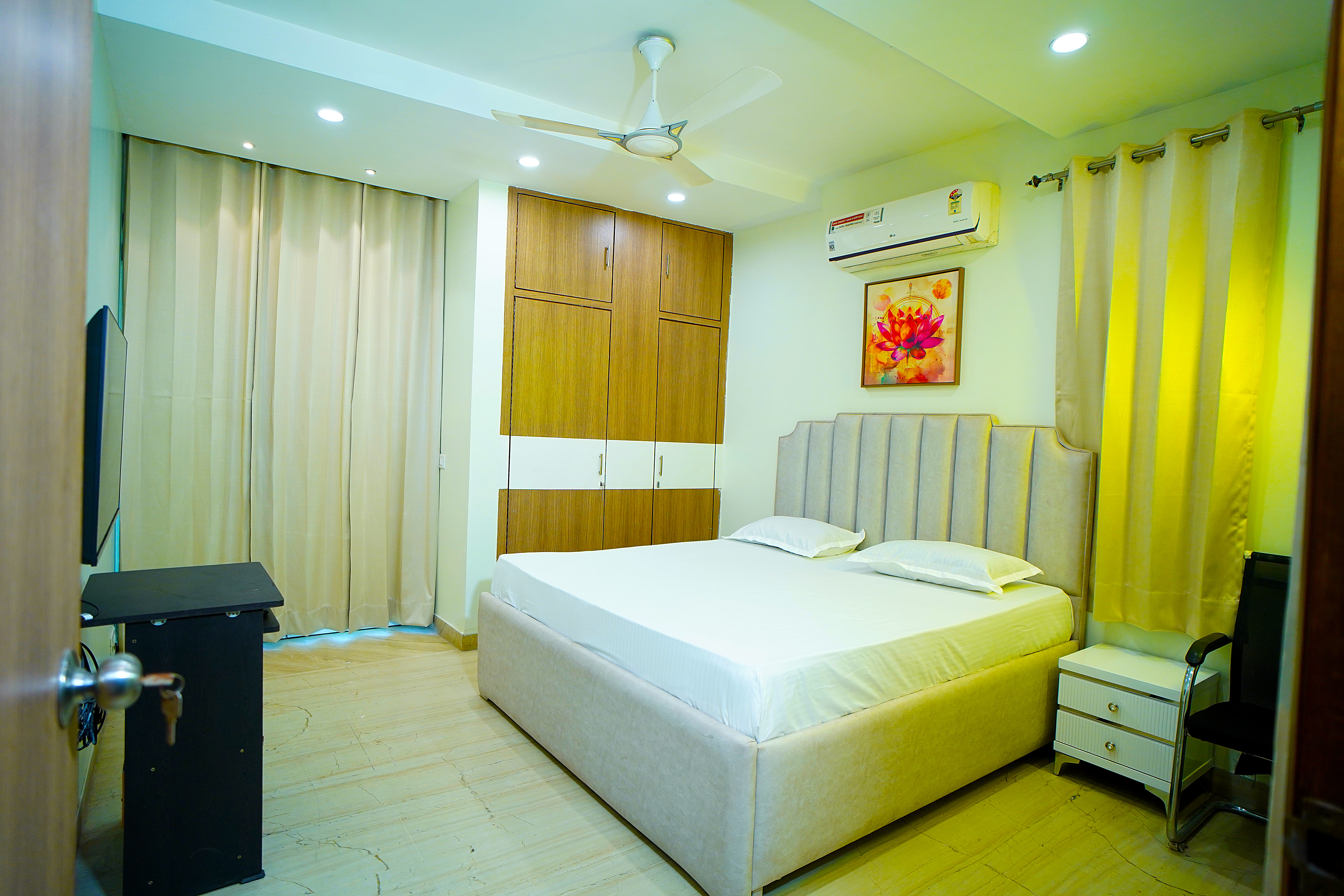 Delhi 3BHK Bedroom 2
